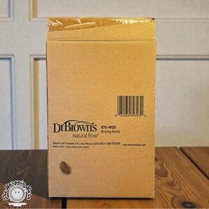 Dr. Brown’s Natural Flow Stacked Baby Bottle Drying Rack 2-Tier White (New)